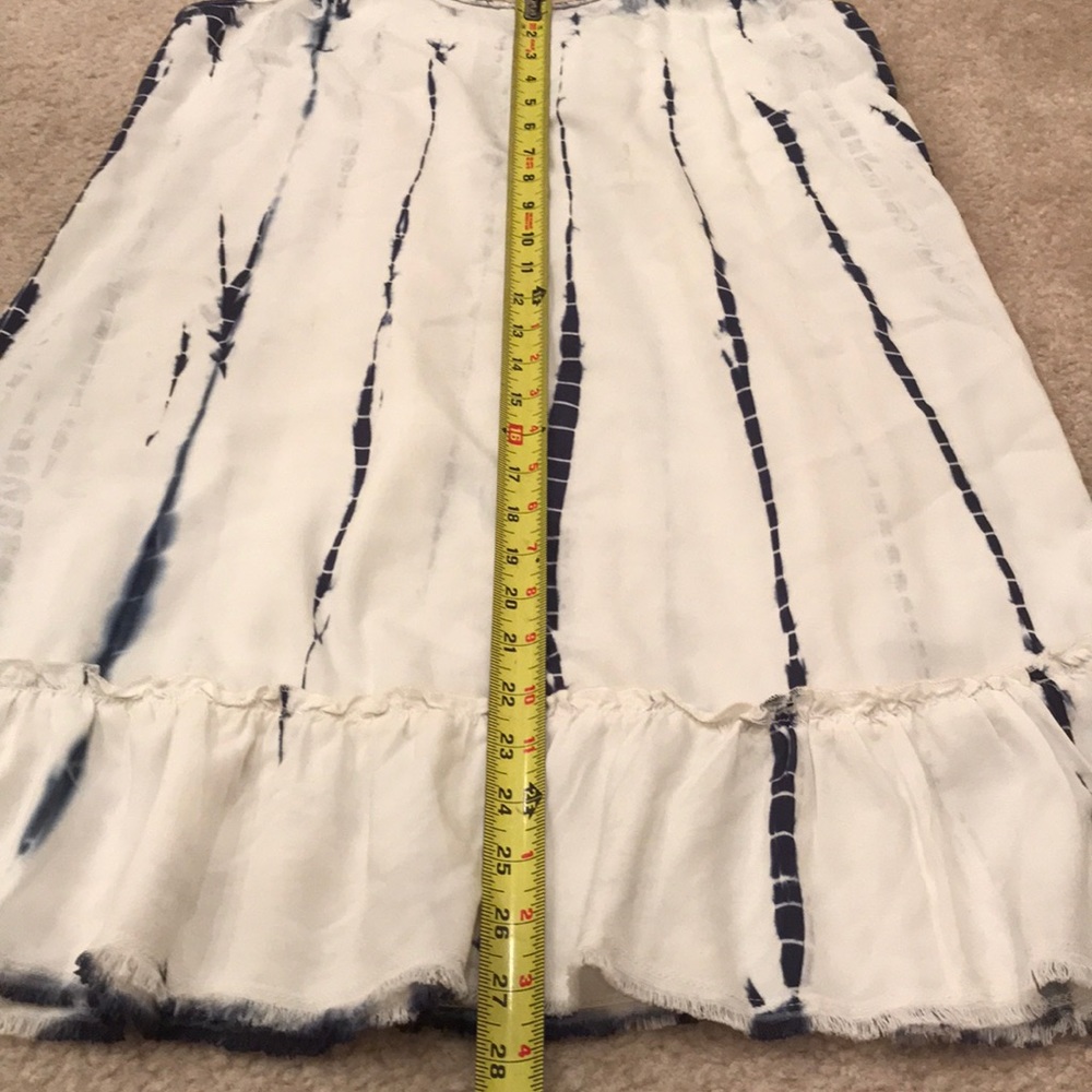 NWOT Black Swan blue & white tie dye dress sz Sm - Picture 4 of 6